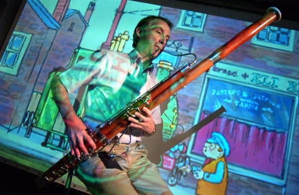 David Buckland, bassoonist from the BBC National Orchestra of Wales - Copyright BBC 2004